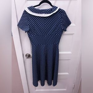 Blue dress 60s-70s Style